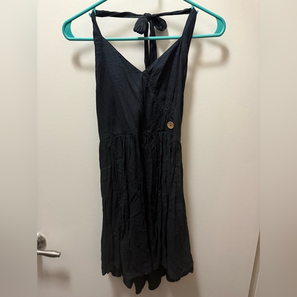 Urban Outfitters Blue Halter Mini Dress